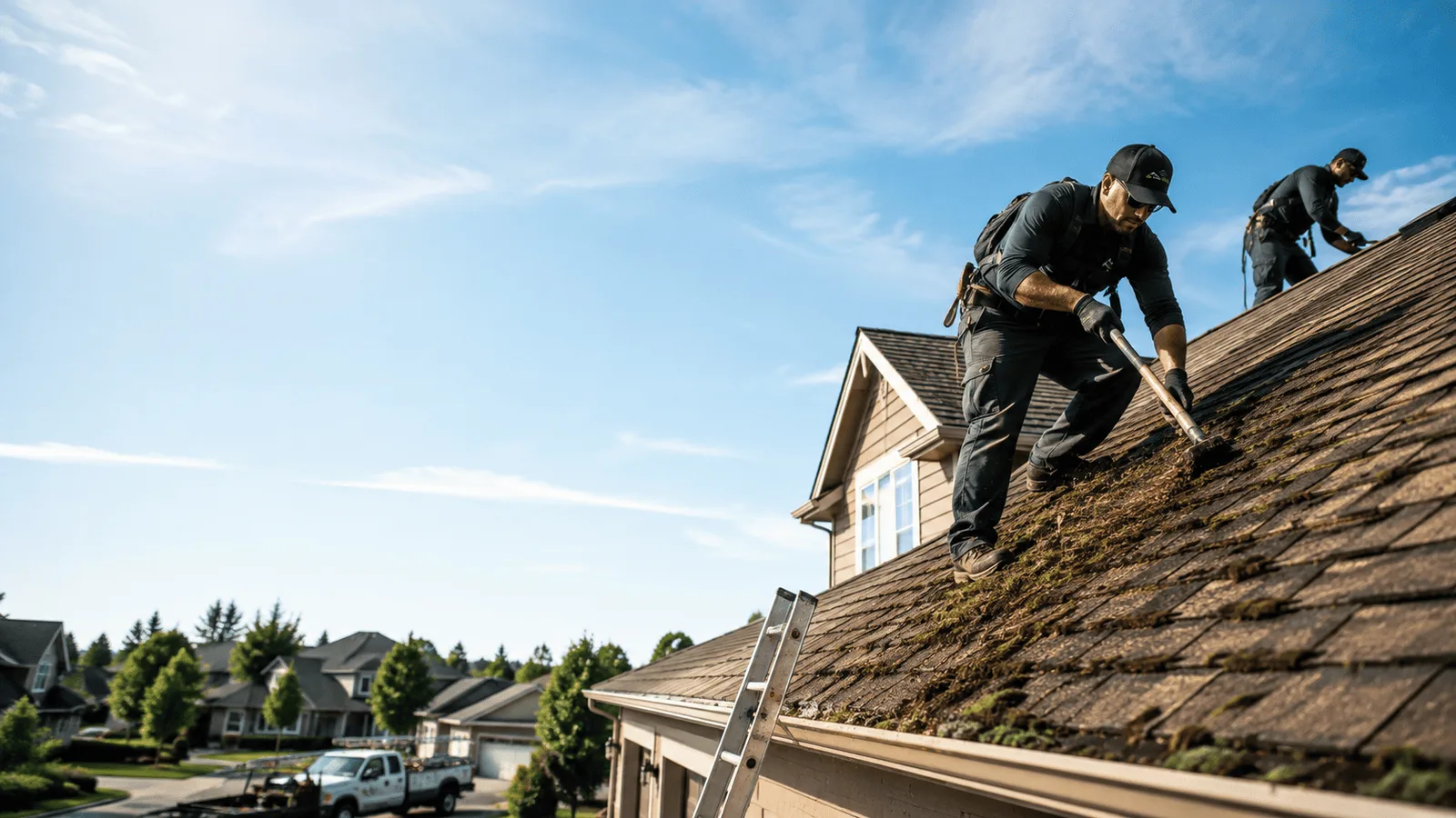 Roof Moss Removal in Avoca, TX near me